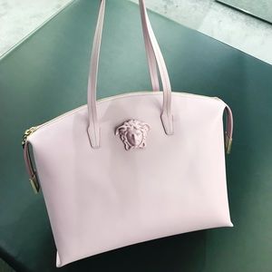 Versace Lilac Medusa Tote Authentic